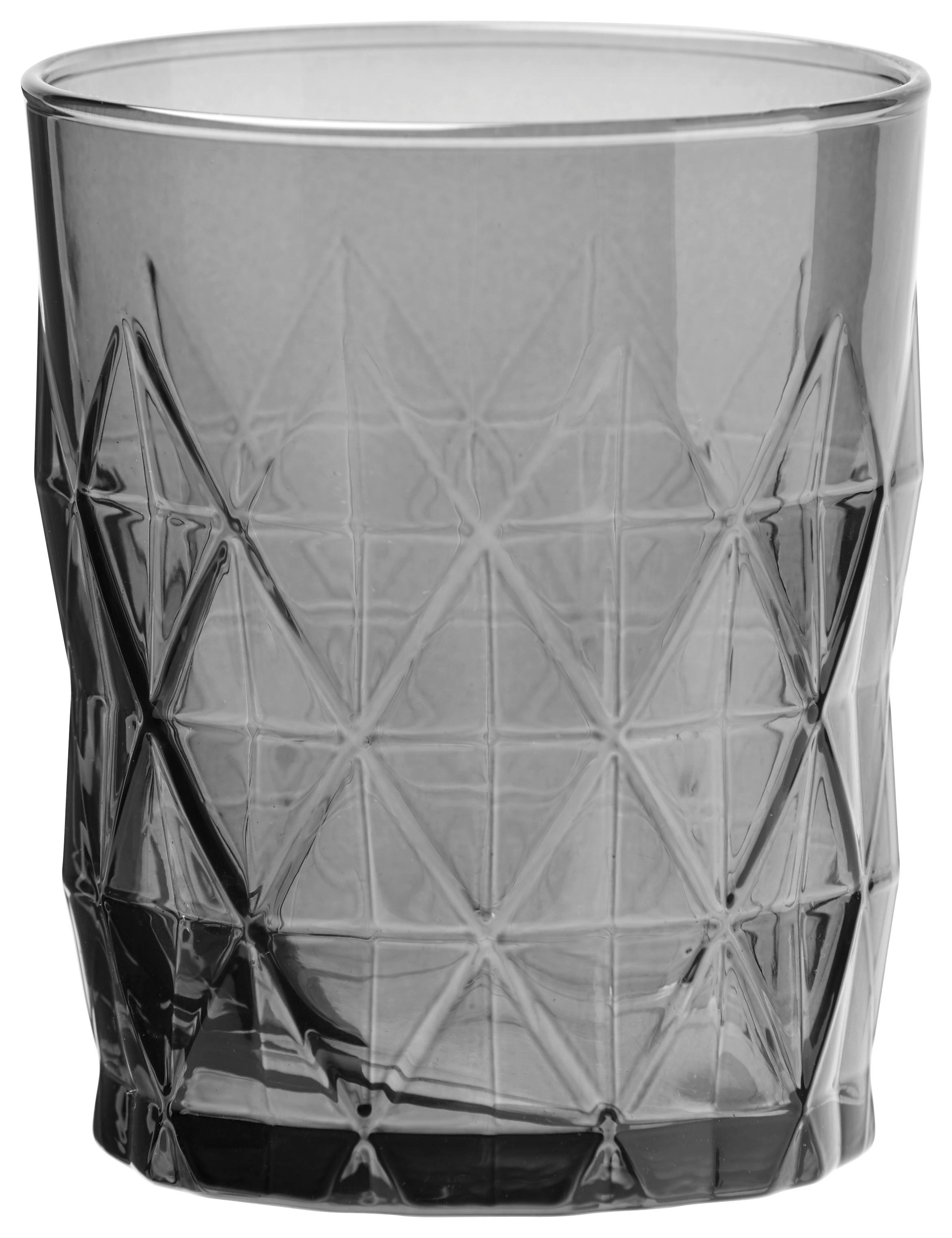 Sklenice Na Whisky Black Skye - tmavě šedá, Moderní, sklo (8,3/10cm) - Premium Living