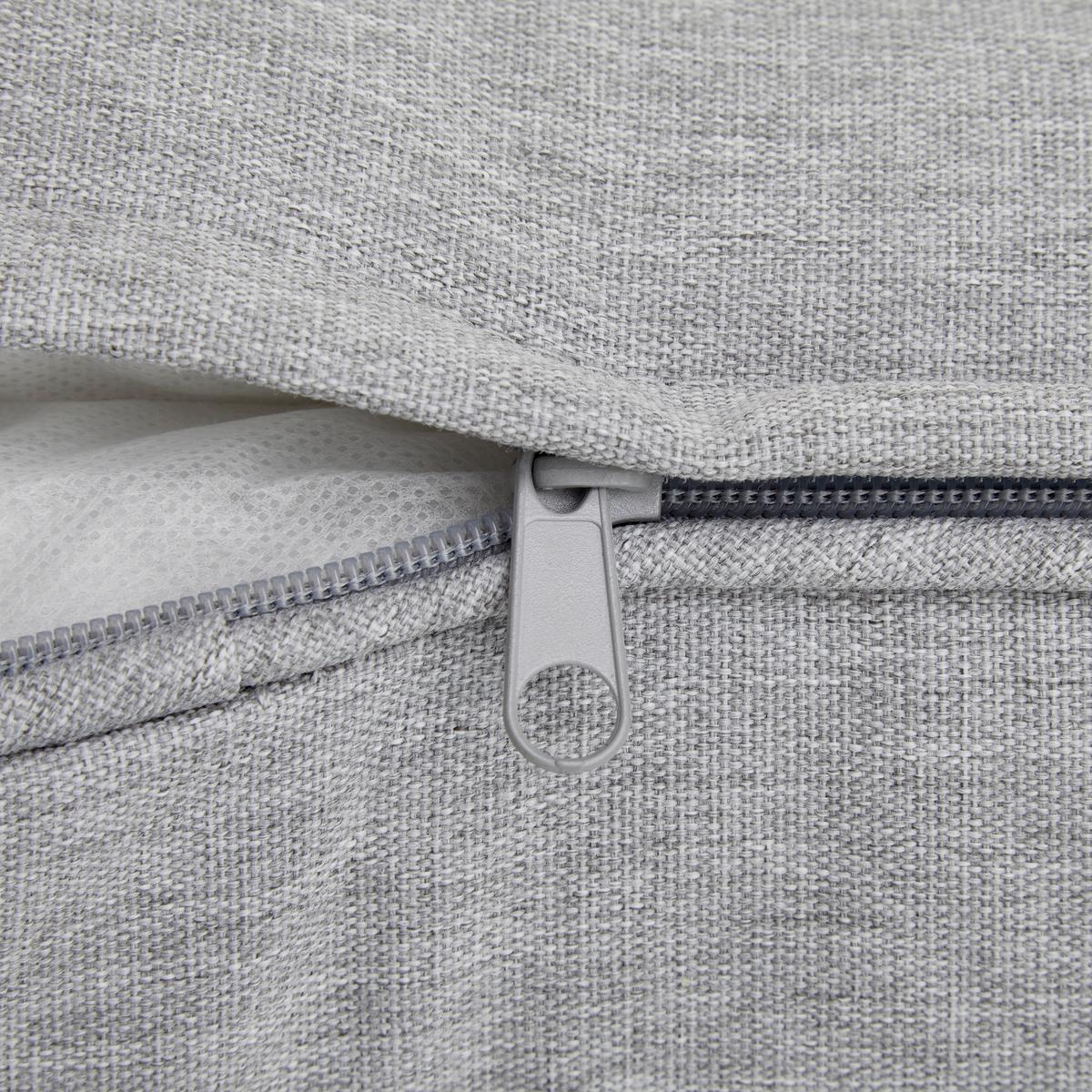 Zahradní lehátko NORAH - šedá, Moderní, kov/textil (180/51/87cm) - Bessagi Garden