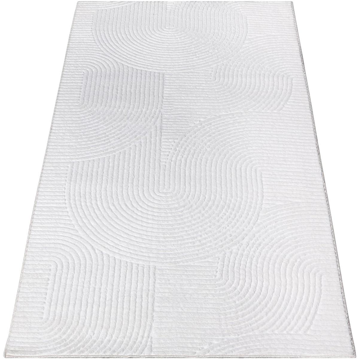 Läufer Stilo - Weiß, KONVENTIONELL, Textil (80/300cm)