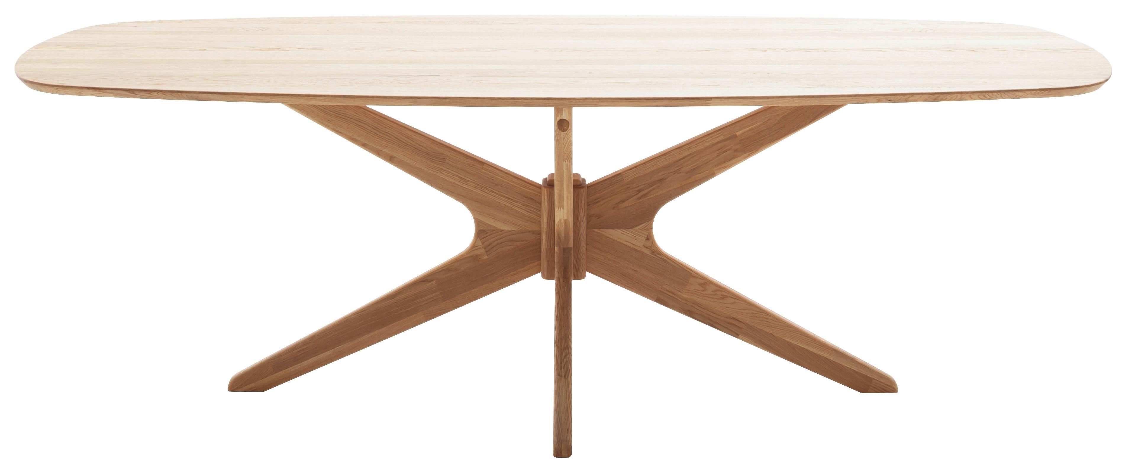 JÍDELNÍ STŮL JEFFERSON - divoký dub, Moderní, dřevo (180/75/90cm) - Premium Living