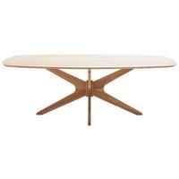JÍDELNÍ STŮL JEFFERSON - divoký dub, Moderní, dřevo (180/75/90cm) - Premium Living