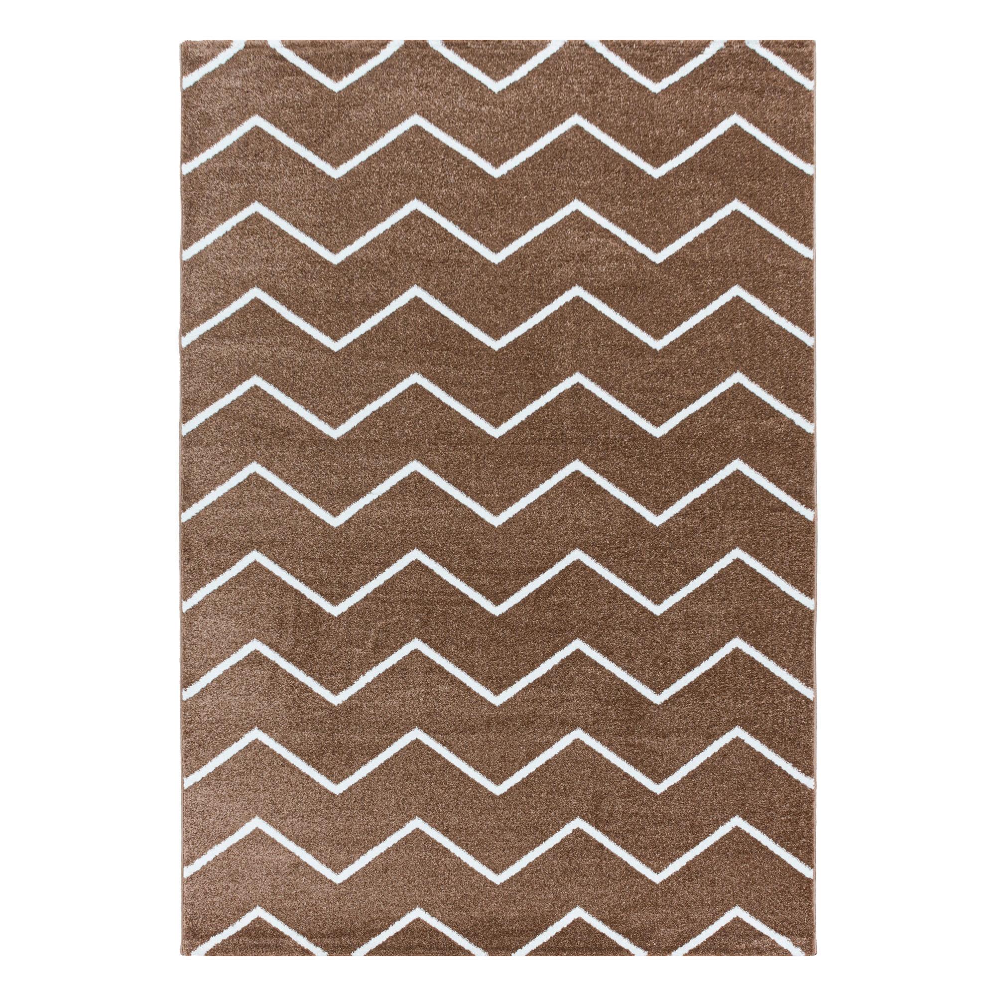 Hochflor Teppich Kupferfarben Rio 140x200 cm - Kupferfarben, Basics, Textil (140/200cm)