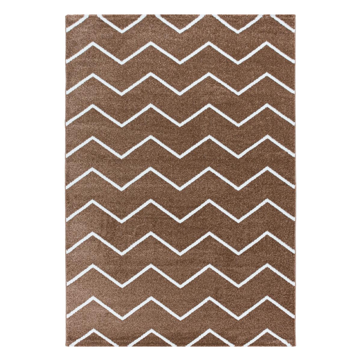 Hochflor Teppich Kupferfarben Rio 140x200 Cm - Kupferfarben, Basics, Textil (140/200cm)