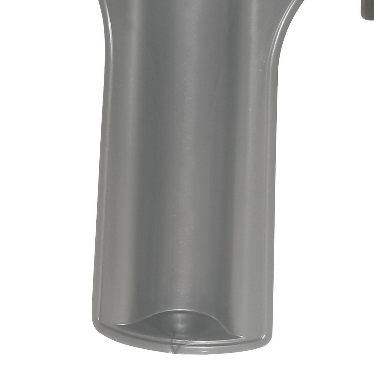Tritthocker Silber Bis 150 Kg, H: 24 cm - Silberfarben, KONVENTIONELL, Kunststoff (36,5/30/24cm)