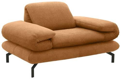 Sessel Looks Xiii - Messingfarben/Schwarz, Design, Textil (139/83/98cm) - LOOKS by W.Joop
