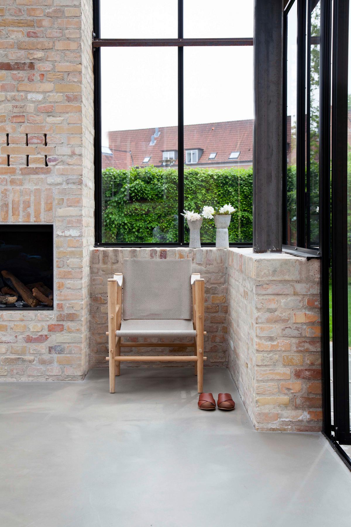 Loungesessel Safari Aus Bambus - Beige/Naturfarben, Design, Holz (59/79/61cm) - MID.YOU