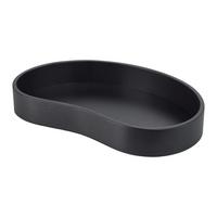 Dekorační podnos Fiona - černá, Basics, dřevo (26/16,5/3,5cm) - Modern Living
