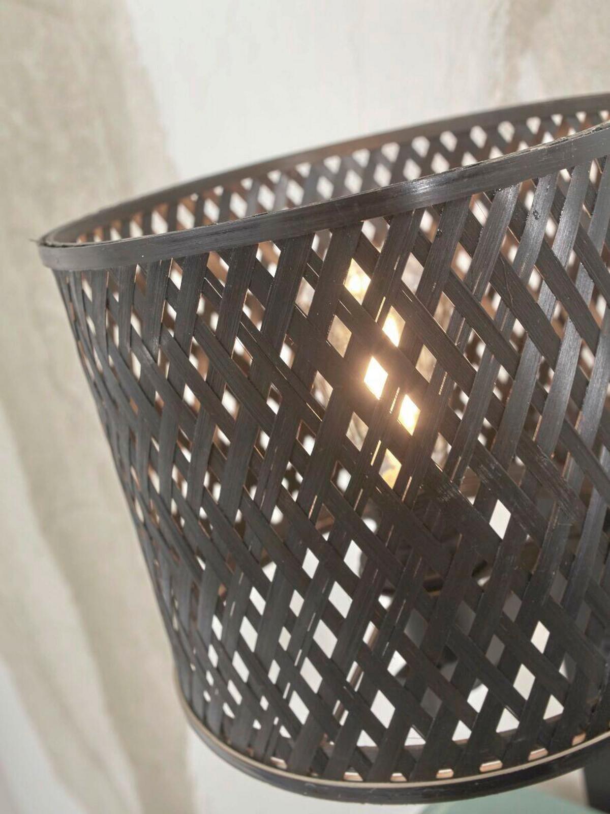 Wandleuchte Java/W1/B/1815/B - Schwarz, Trend (30/22/52cm) - Good & Mojo
