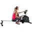 Rudergerät R30 Rower Cardio Fit - Schwarz/Grau, MODERN, Kunststoff/Metall (50,8/70/190,5cm) - Tunturi