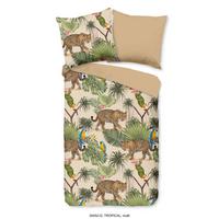 Kinderbettwäsche Tropical Multicolor 140x200 cm - Multicolor, Textil (140/200cm)