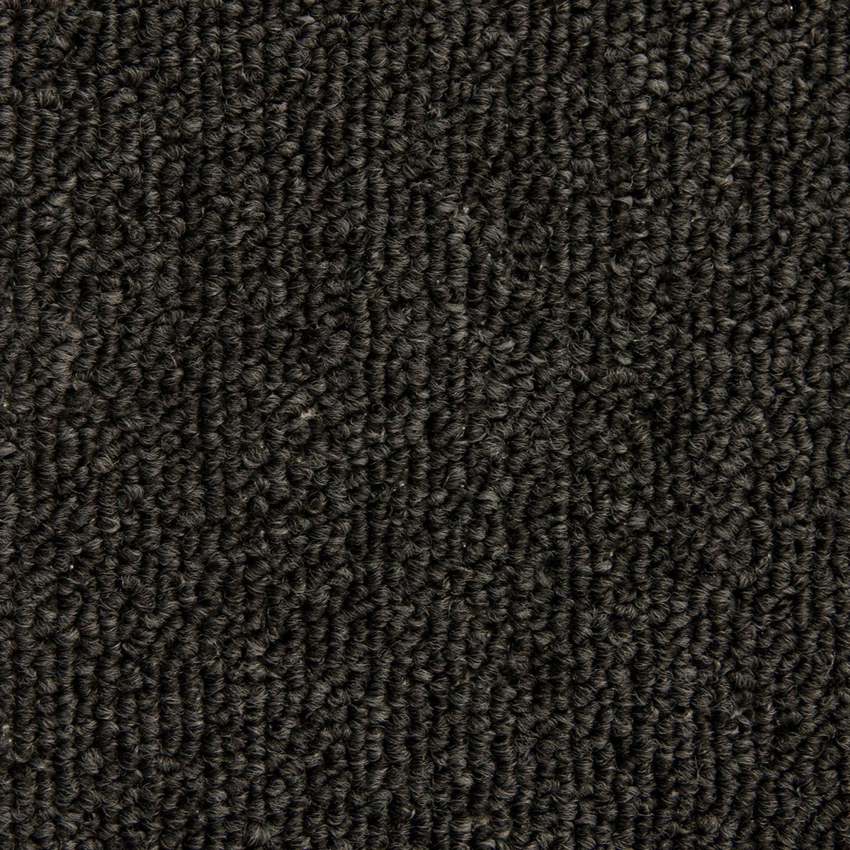 Teppichfliese Anthrazit Astra 50x50 cm Florhöhe 3 mm - Anthrazit, Basics, Textil (50/50cm)