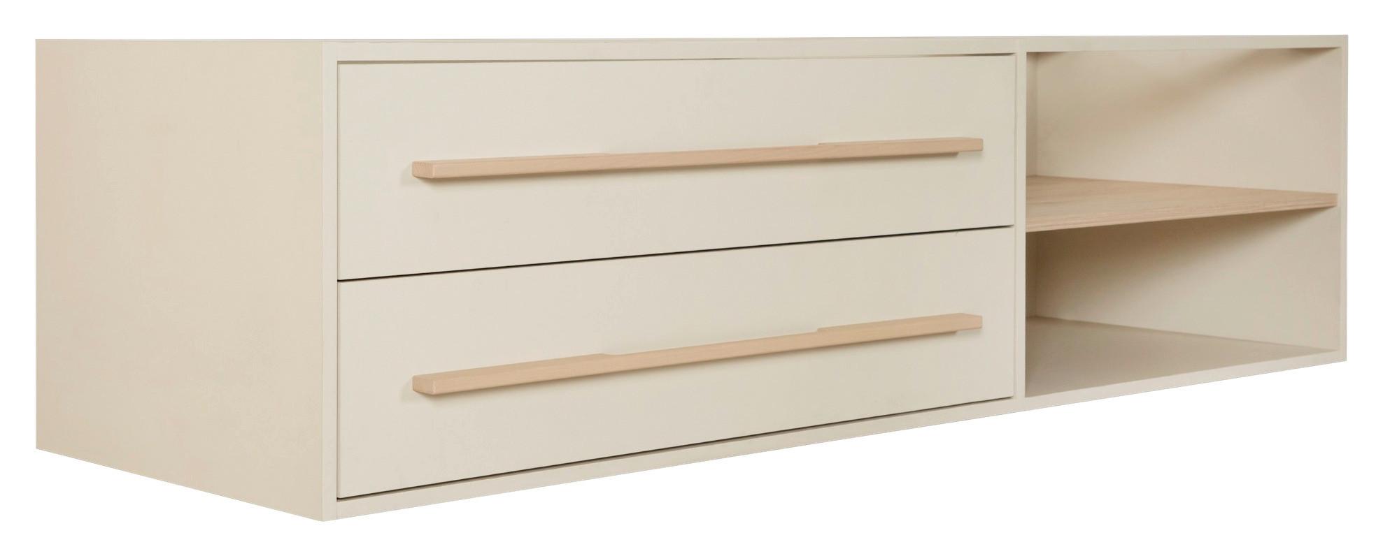 Unterbettkommode Flexi Grow Holzdekor Kashmir  B: 170 cm - Kaschmir, KONVENTIONELL, Holz/Holzwerkstoff (170/43/49cm) - Roba