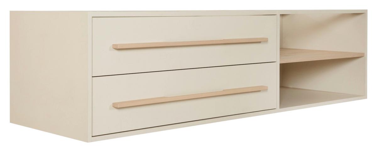 Unterbettkommode Flexi Grow Holzdekor Kashmir  B: 170 cm - Kaschmir, KONVENTIONELL, Holz/Holzwerkstoff (170/43/49cm) - Roba