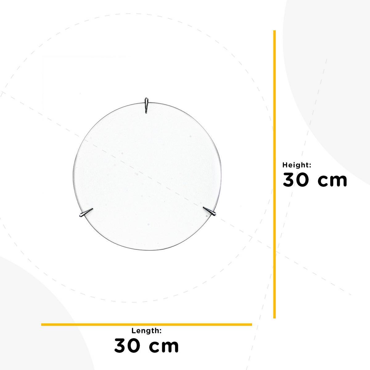 Deckenleuchte 1005/Plp - Weiß, KONVENTIONELL, Glas/Metall (30/30/8cm)