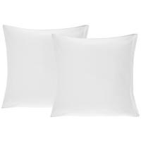 Díszpárnahuzat Vicky 2 Részes Kb. 40/40cm - fehér, Konventionell, textil (40/40cm) - Ele