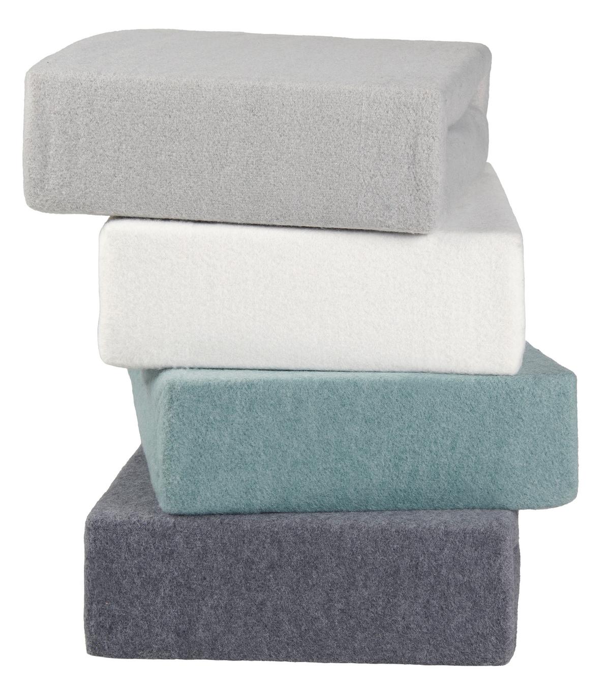 NAPÍNACIA PLACHTA Flauschi, 100/200cm - jadeitovozelená/prírodná farba, textil (100/200cm) - Modern Living