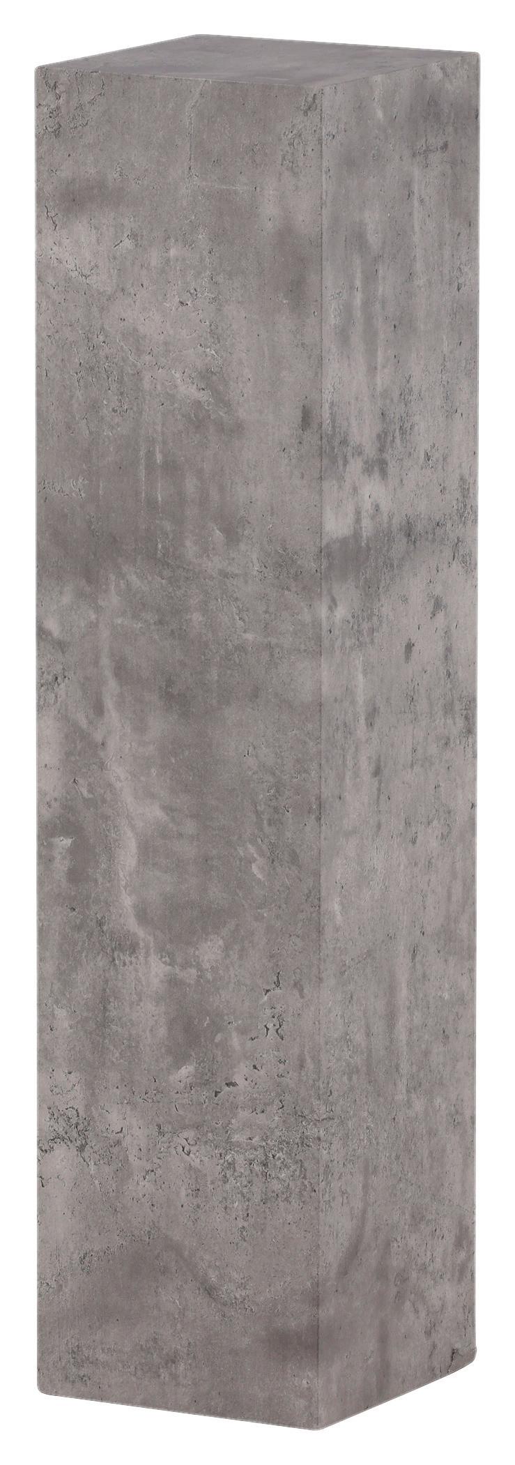 Beistelltisch Ramsvik - Grau, Design, Holzwerkstoff (23/23/95cm) - Livetastic