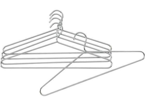 Vállfa Brunni-5 -sb- - Króm, konvencionális, Fém (42/18cm) - Carryhome Vállfa Brunni-5 -sb- - Króm, konvencionális, Fém (42/18cm) - Carryhome