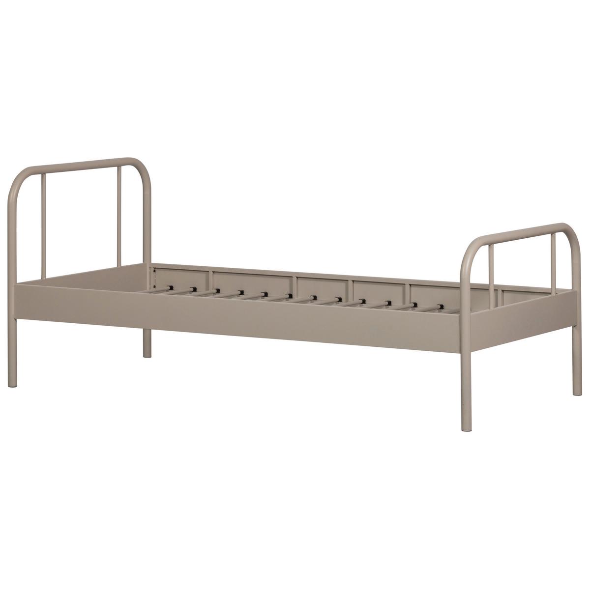 METALLBETT Mata Sandfarben 90x200cm - Sandfarben, Basics, Metall (90/200cm) - MID.YOU
