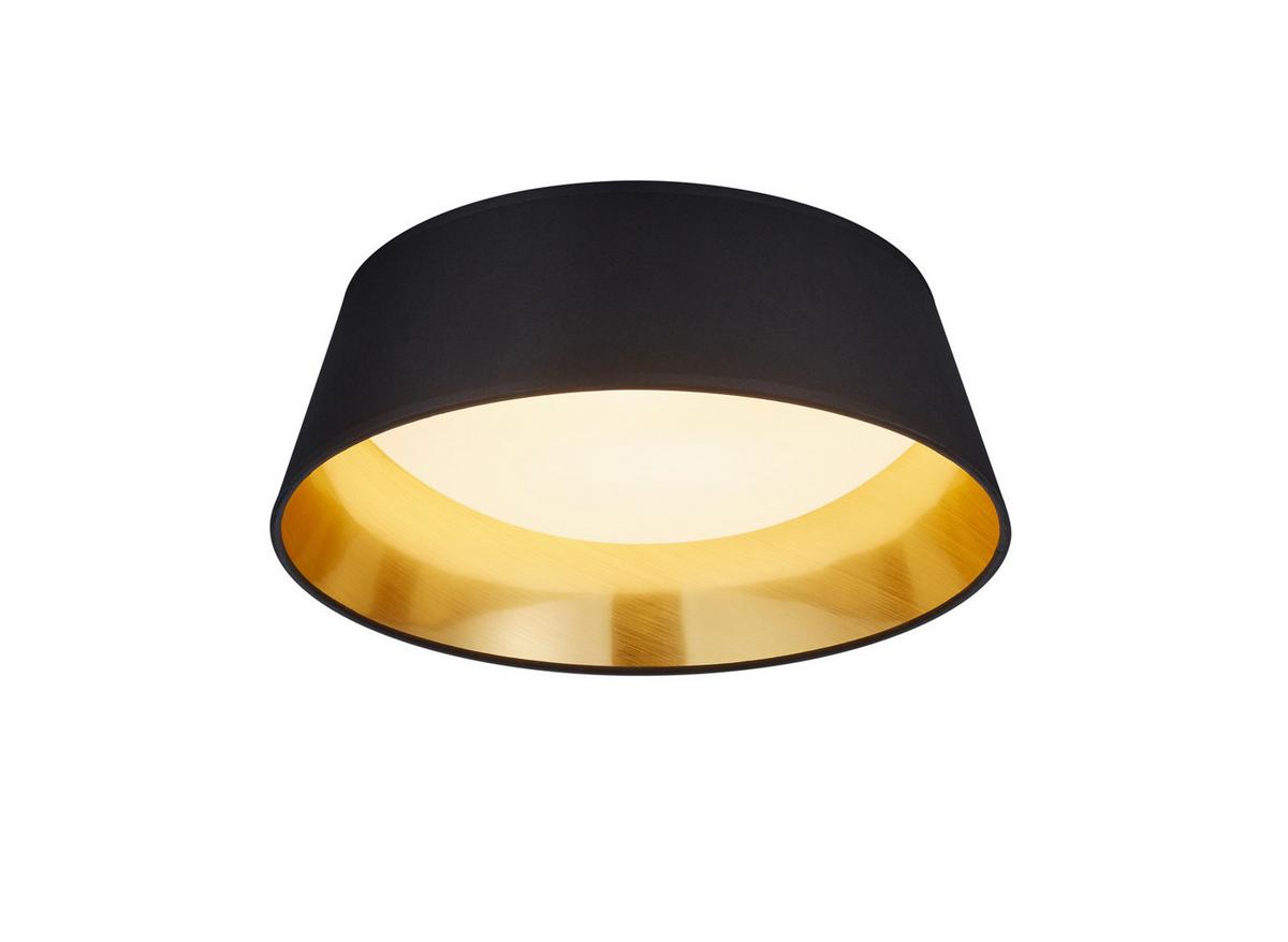LED-Deckenleuchte, 3000k R62871279 Ponts - Goldfarben/Schwarz, LIFESTYLE, Textil (34/10cm)