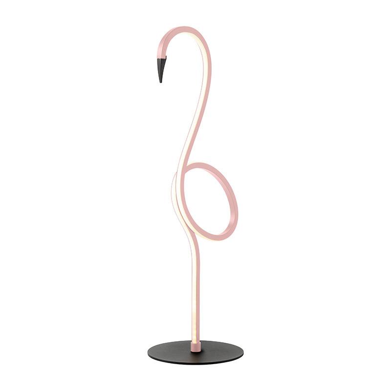 LED-Schreibtischleuchte Flamingo-Tl-Pnk - Pink, Trend, Kunststoff/Metall (15/50cm) - Elstead Lighting