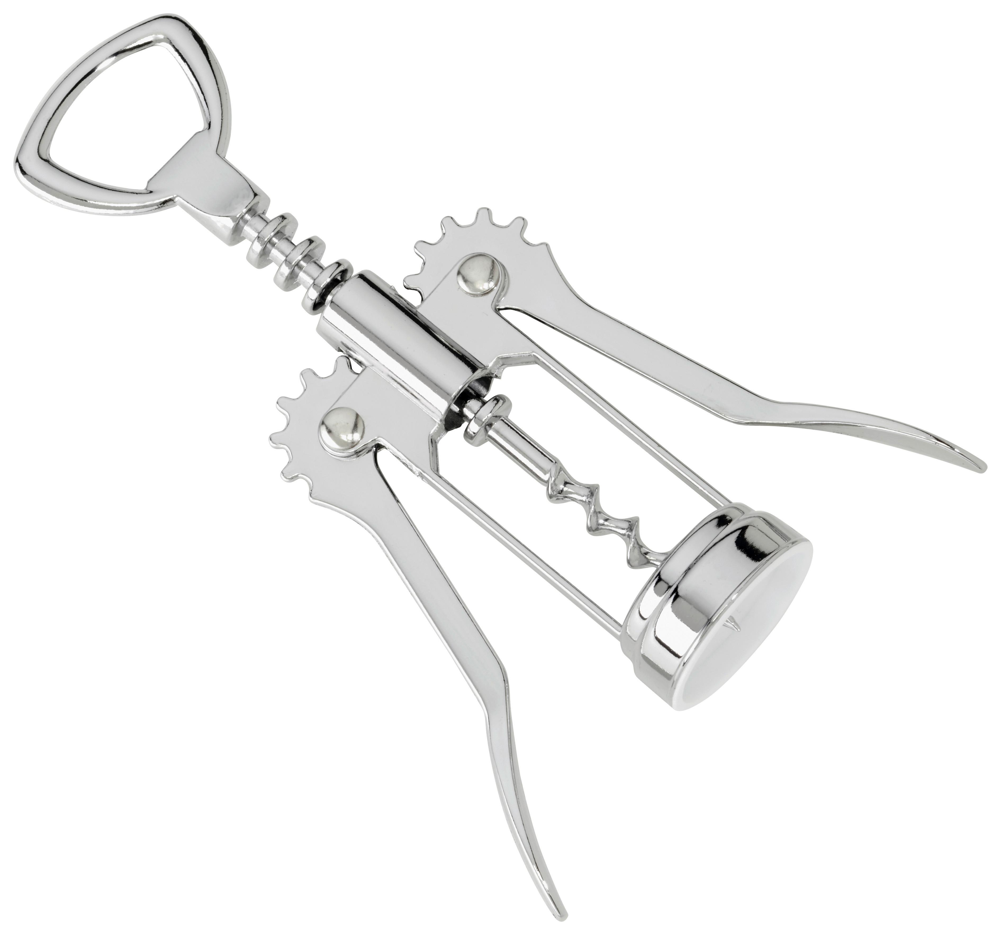 Vývrtka Dani - farba ušľachtilej ocele, Konventionell, kov (6/16,5cm) - Modern Living