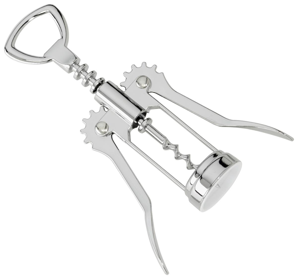 Vývrtka Dani - barvy nerez oceli, Konvenční, kov (6/16,5cm) - Modern Living