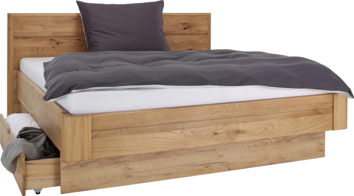 POSTEL VERO - barvy dubu, Konvenční, dřevo (160/200cm)