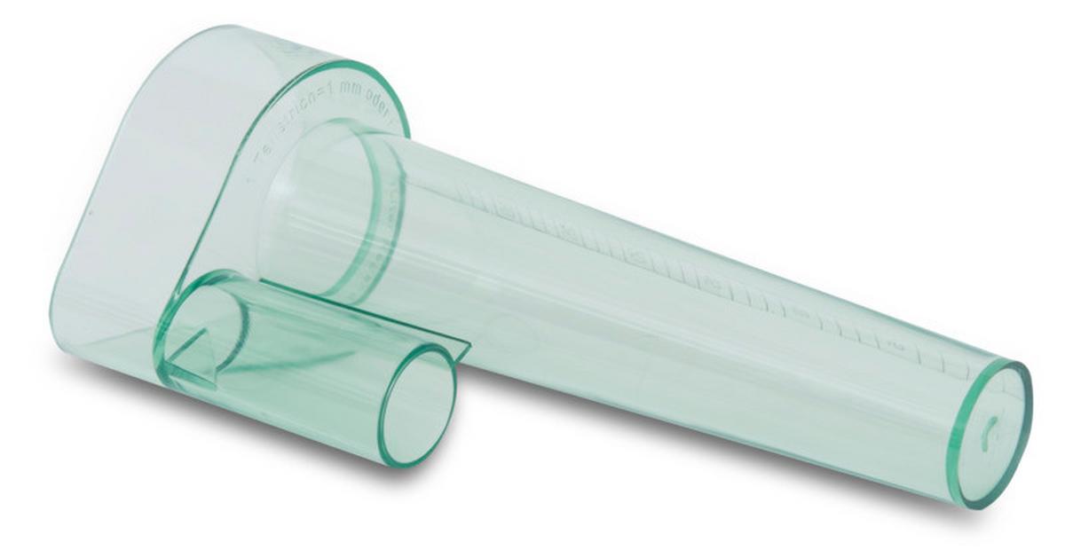 Regenmesser Profi Grün/ Transparent - Transparent/Grün, Basics, Kunststoff (23cm)