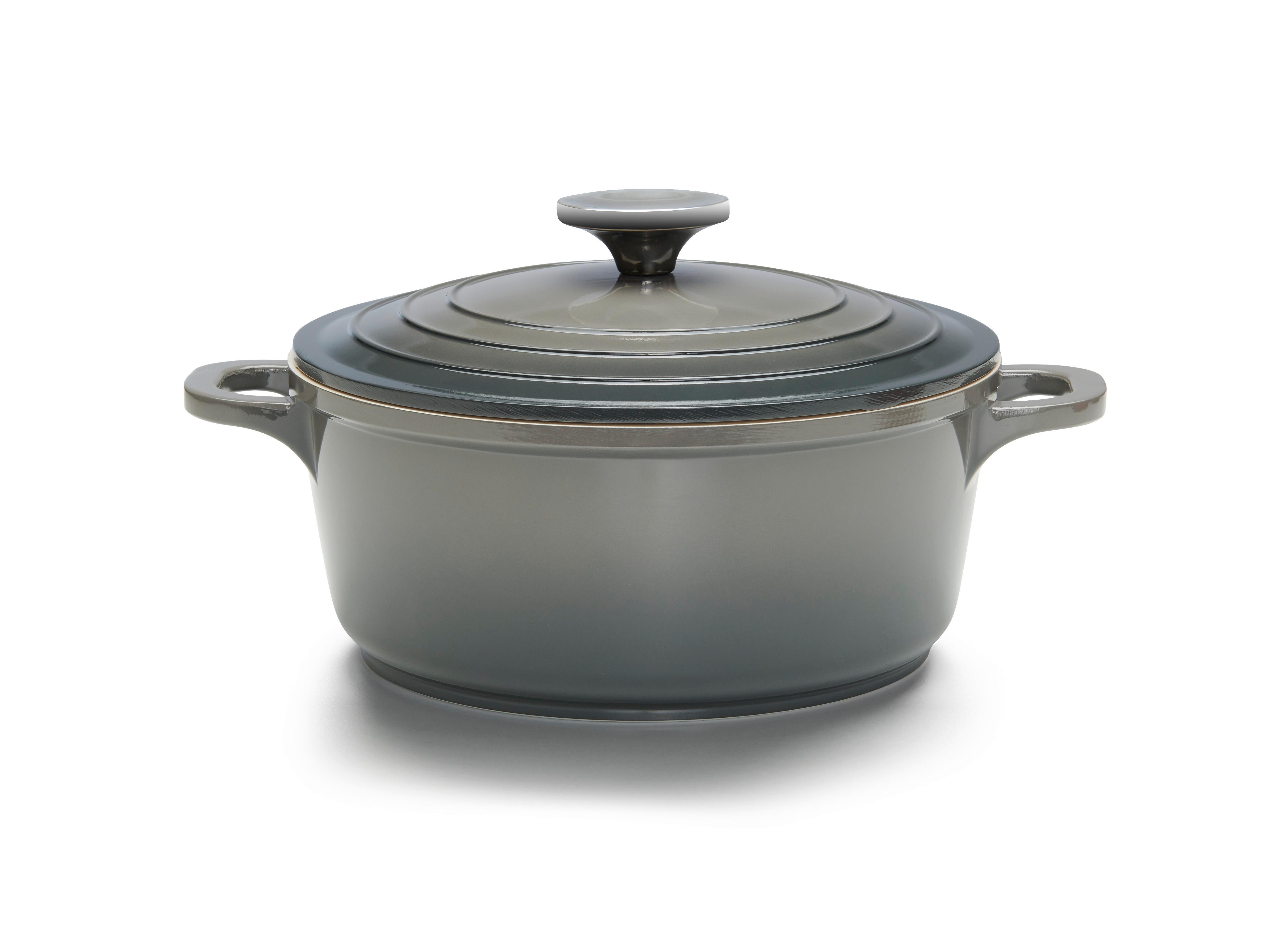 hrniec na pečenie ELISA - S - sivá, Konventionell, kov (20/9cm) - Modern Living