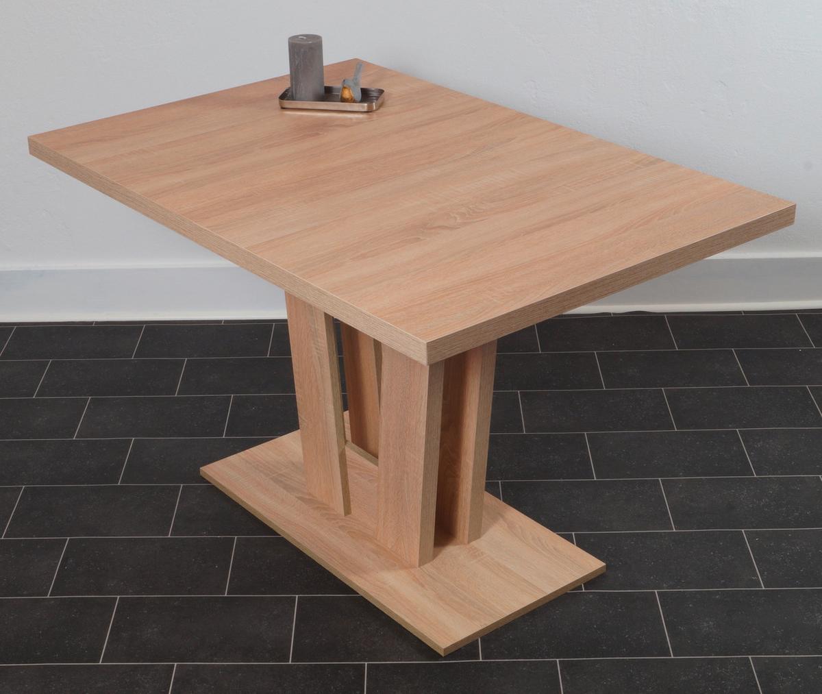 Eckbankgruppe Duisburg Vaduso Titanic Grau/eiche D. B: 125cm - Grau/Sonoma Eiche, KONVENTIONELL, Holz/Holzwerkstoff (125/89/165cm) - MID.YOU