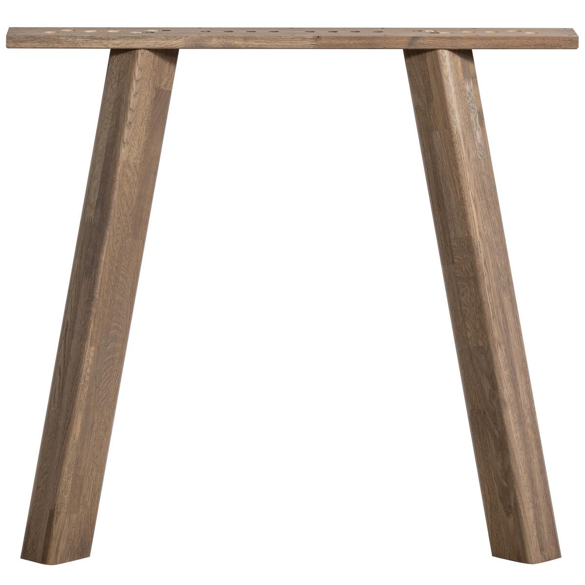 TISCHGESTELL Tablo Kaschmir B: 79cm - Kaschmir, MODERN, Holz (79/73/11cm) - Livetastic