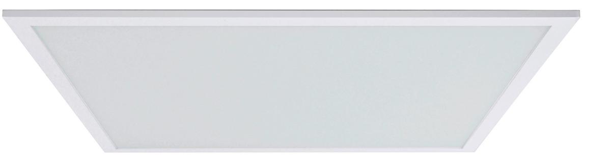 LED-Deckenleuchte 2448504400196 - Weiß, Basics, Kunststoff/Metall (62/62/3,5cm)