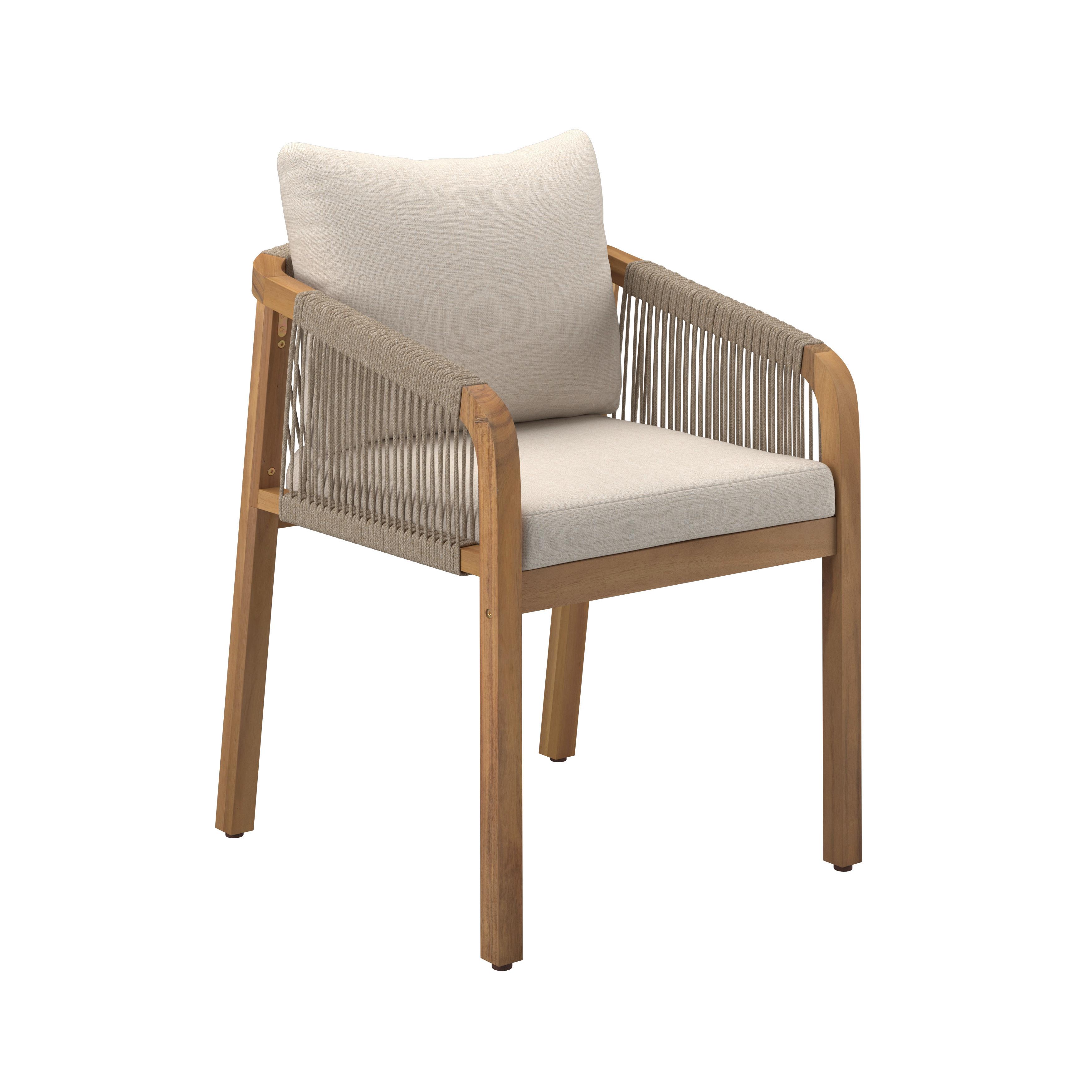 Gartensessel Talinn - Akaziefarben, MODERN, Holz (58/76,5/66cm) - Beldano