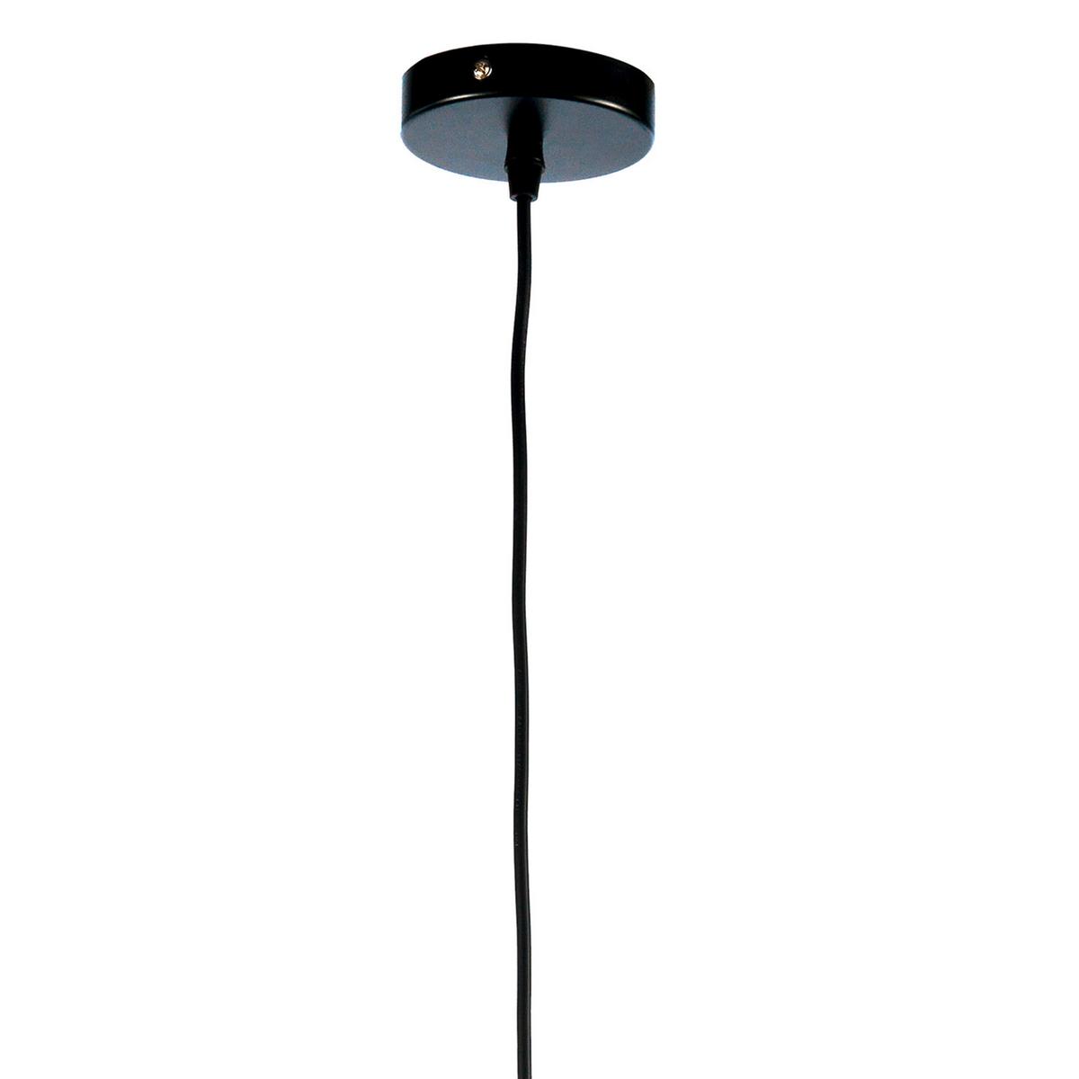 Hängeleuchte Doroty Braun D: 20 cm - Braun, KONVENTIONELL, Metall (20/105cm)