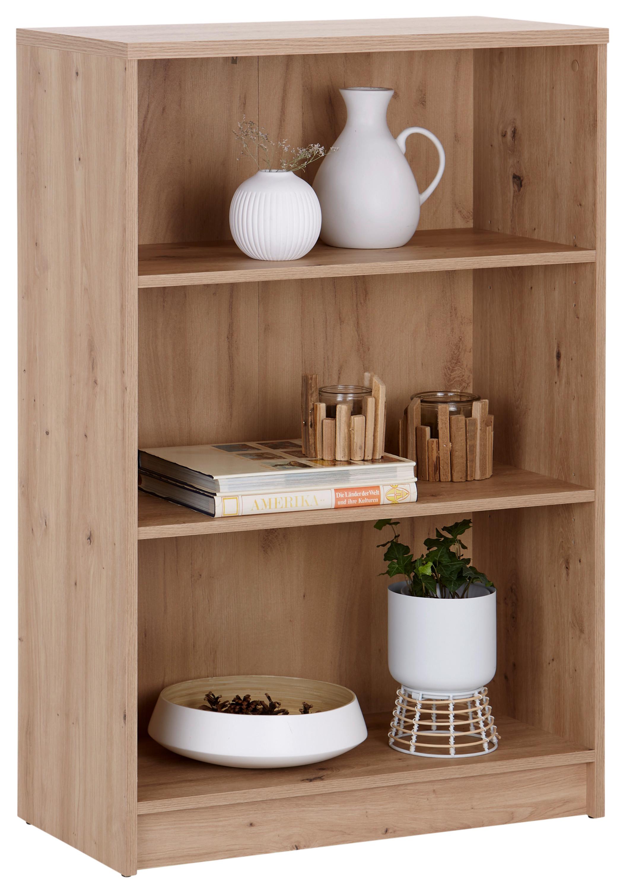 REGÁL 4-YOU NEW YUR02 - dub artisan, Modern, kompozitné drevo (74/111,5/35,2cm)