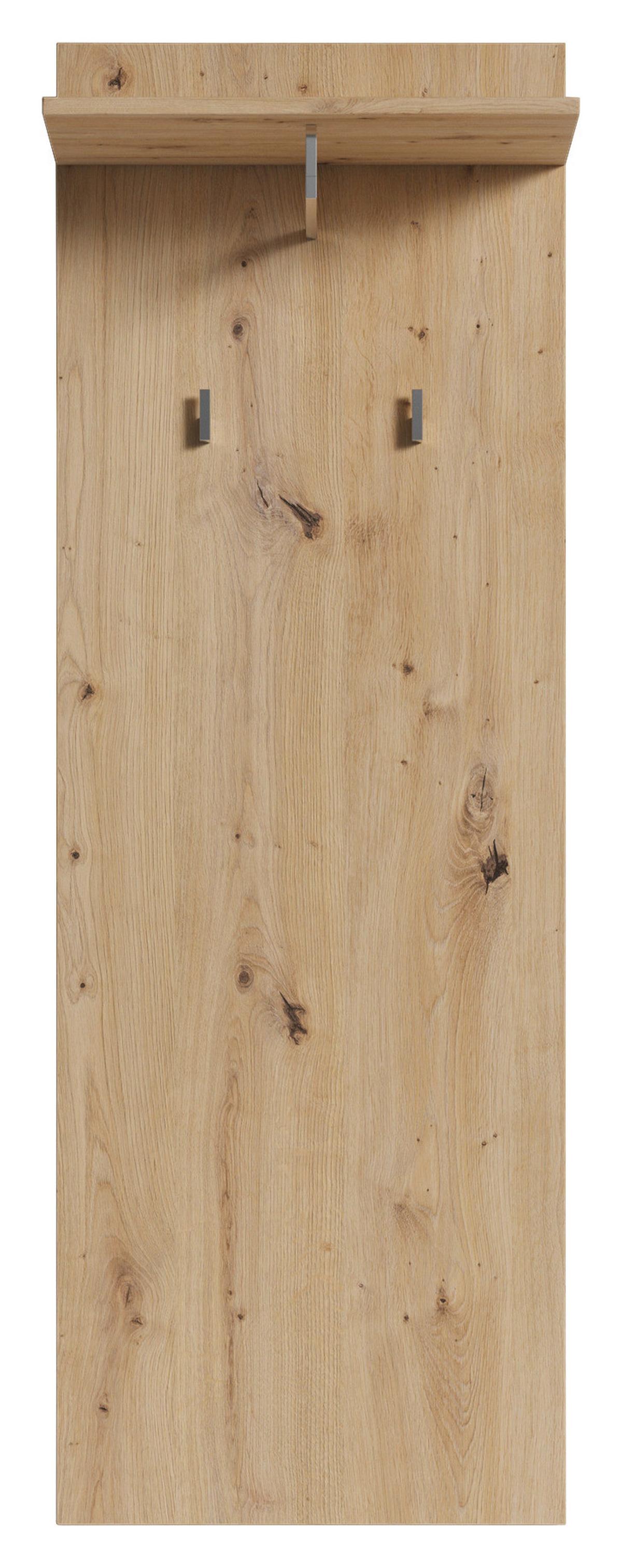 Wandpaneel Jakob Eiche Artisan Dekor B: 48 Cm - Eiche Artisan, LIFESTYLE, Holzwerkstoff (48/140/28cm) - MID.YOU