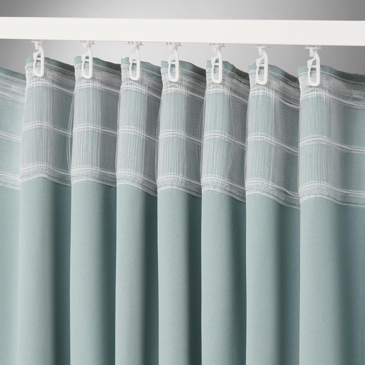 ZATEMŇOVACÍ ZÁVES HENRI - svetlozelená, textil (135/245cm) - Mömax