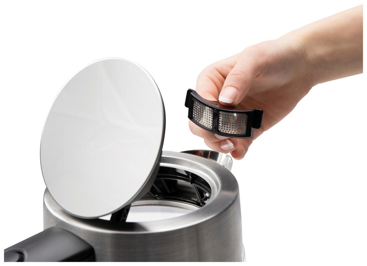 Wasserkocher K17ged - Silberfarben, Basics, Glas (23/27,6/21,4cm) - Gorenje