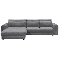 Ecksofa Barura 2s. Urc Anthrazit S: 194/333 Cm - Anthrazit/Schwarz, KONVENTIONELL, Holzwerkstoff/Textil (194/333cm) - MID.YOU