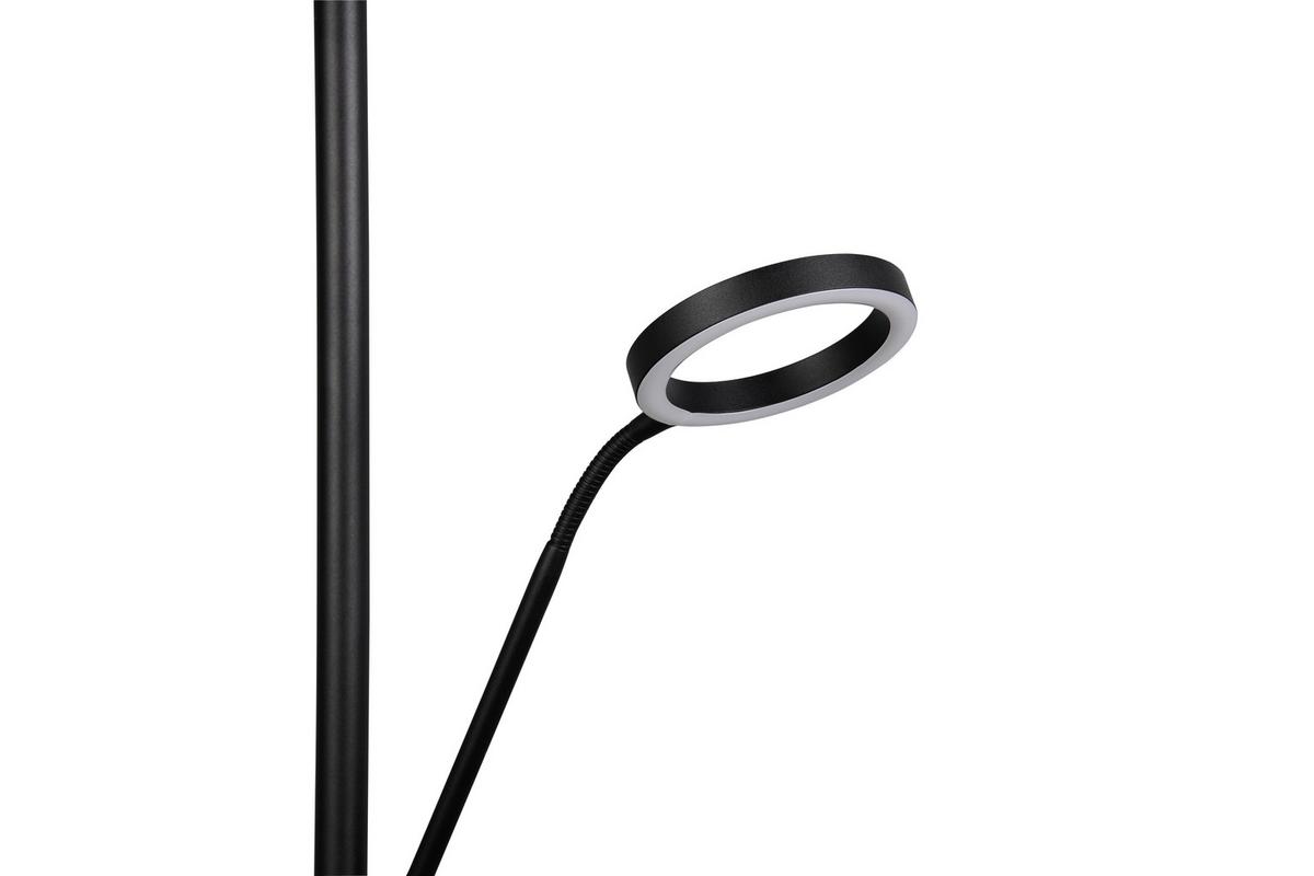 Led-stehleuchte 449510232 Willis - Schwarz, Design, Metall (40/180cm) - Trio Leuchten