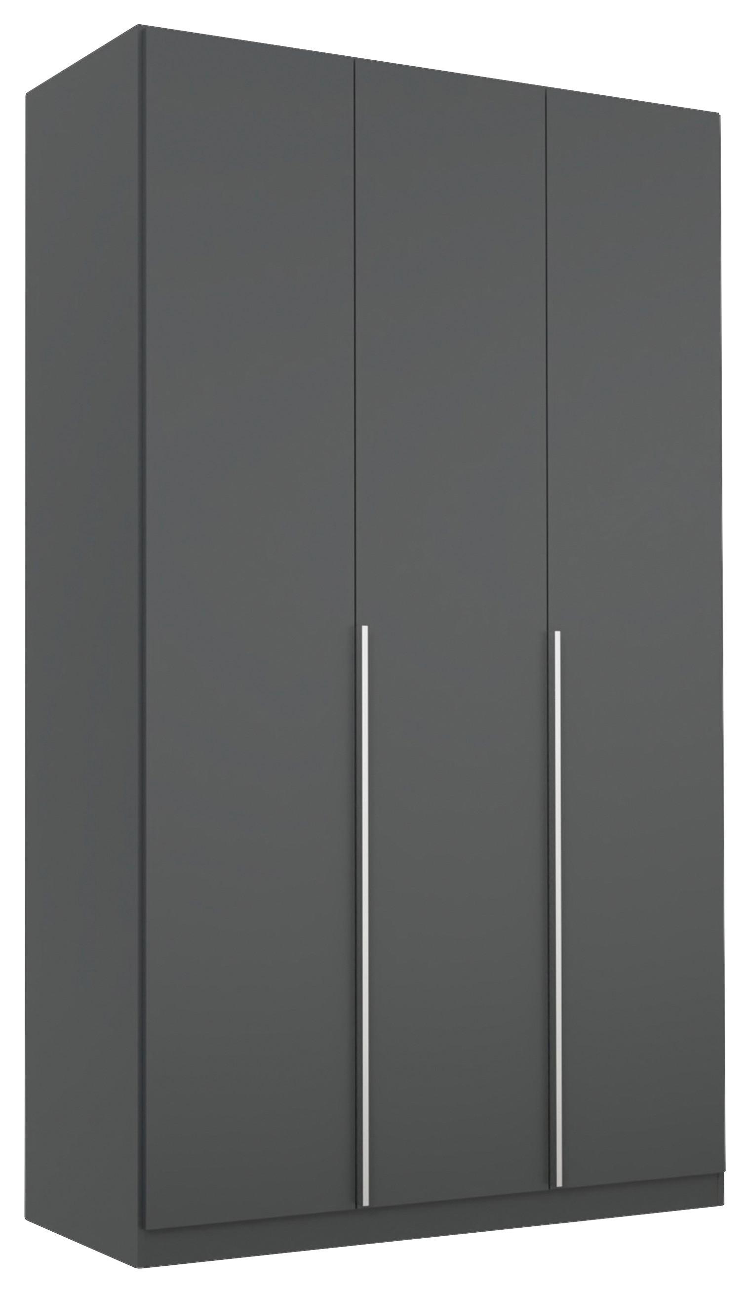 Drehtürenschrank B: 136 cm Alabama, Grau - Grau, MODERN, Holzwerkstoff (136/229/54cm) - Rauch Möbel