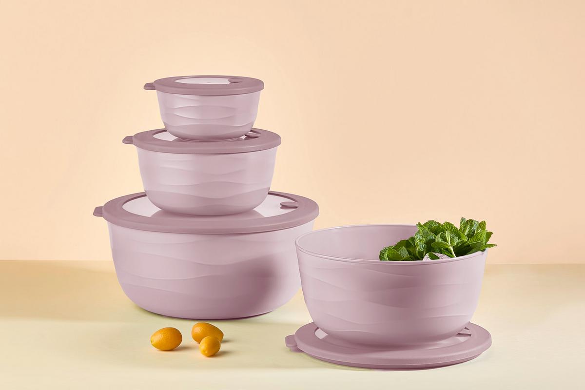 Vorratsdosenset Dora - Blau/Pink, Basics, Kunststoff - James Wood