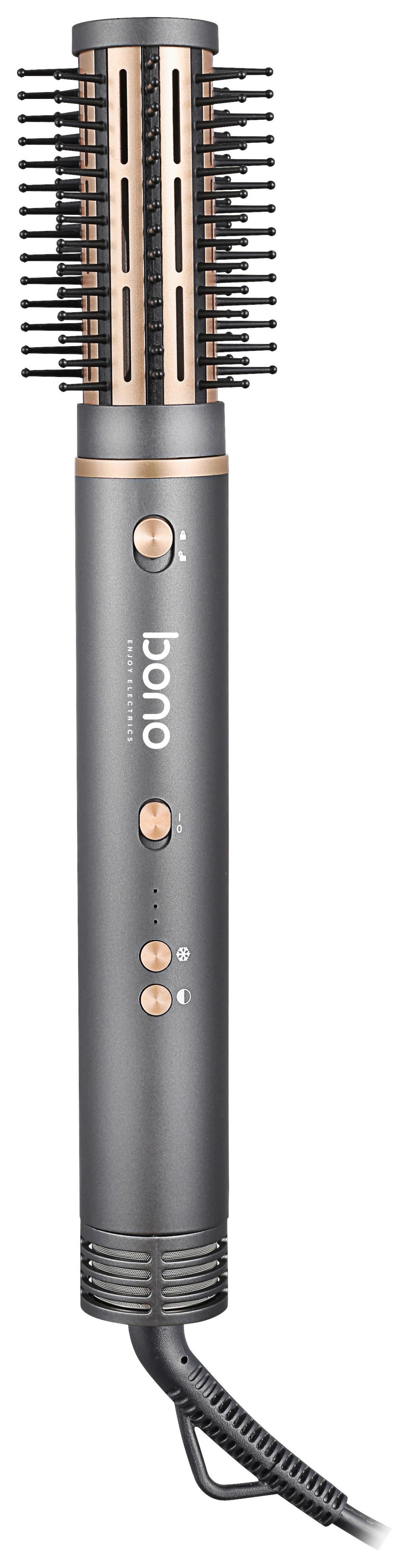 Hajformázó Szett Curly - aranyszínű/antracit, Basics, műanyag (20,3/40,7/40,7cm) - Bono