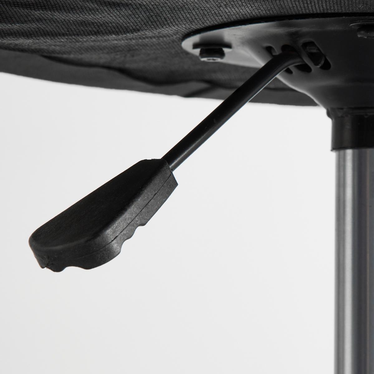 Otočná stolička JILA tmavá sivá - čierna/tmavosivá, Modern, kov/drevo (59/73-85/59cm) - Bessagi Home