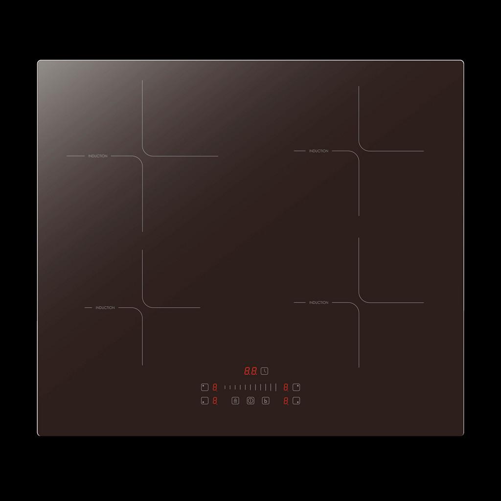 Induktionskochfeld Schwarz B: 59 Cm