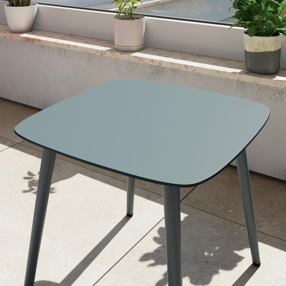 SADA NA BALKON BABSI - černá/tmavě šedá, Moderní, kov/plast (61,5cm) - Mömax