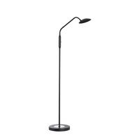 LED-Stehleuchte 40485 Tallri - Sandfarben/Schwarz, KONVENTIONELL, Metall (23/135cm) - Fischer & Honsel