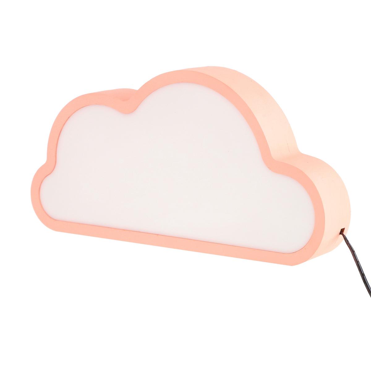 Kindertischleuchte 41-11664 Cloud - Pink, Basics, Holzwerkstoff/Kunststoff (31/3.5/15cm)