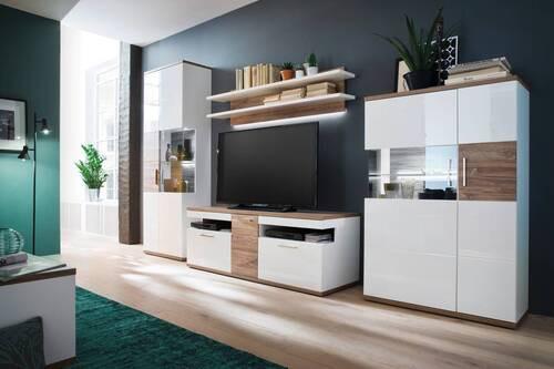Einlegebodenbeleuchtung 2er Set 4,8w Indoor - Schwarz/Weiß, Design, Kunststoff/Metall (6/1/6cm) - Livetastic